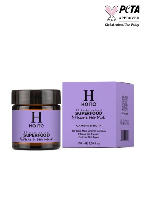 Superfood Leave-in Hair Mask 100ml - Nourishing Leave-in Hair Care Mask - Hoito