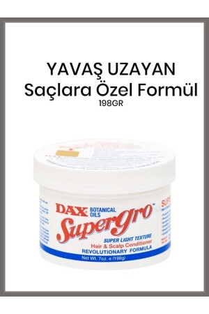 Supergro 198 gr - Special Hair Care Oil for Slow Growing Hair - Dax