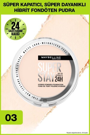Superstay Hibrit Pudra-fondöten - 03 SSHBRTPF - Maybelline New York