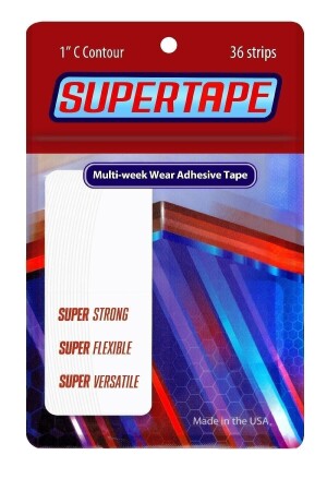 Supertape Oval Prosthetic Hair Band (1c Half Moon) - True Tape