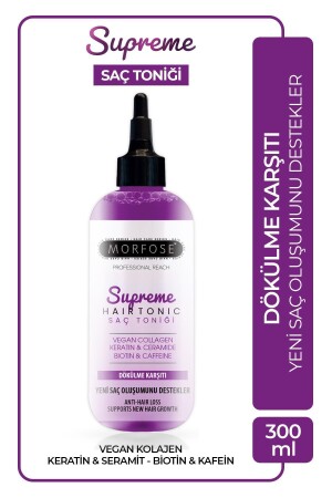 Supreme Vegan Hair Tonic with Collagen 300 ml - Anti-Loss - Morfose