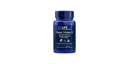Susam Lignanları ve Zeytin Özü İçeren Süper Omega-3 EPA/DHA - Life Extension