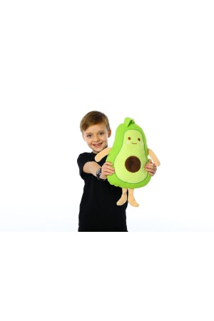 Süßes Avocado-Plüschkissen & Schlafbegleiter & Spielzeug & Geschenk 45 cm - Woodroffe