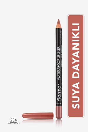 Suya Dayanıklı Dudak Kalemi (KAHVE) - Waterproof Lipliner - 234 Vanilla Sff - 8690604567478 - Flormar