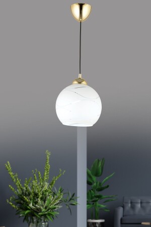 Suyolu Single Pendant Lamp-gold-blown Glass 64061 - Nisaluce