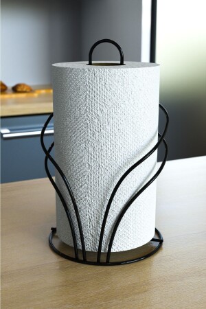 Swan Patterned Vertical Circle Stainless Steel Towel Holder KTkugu - KARTEYA