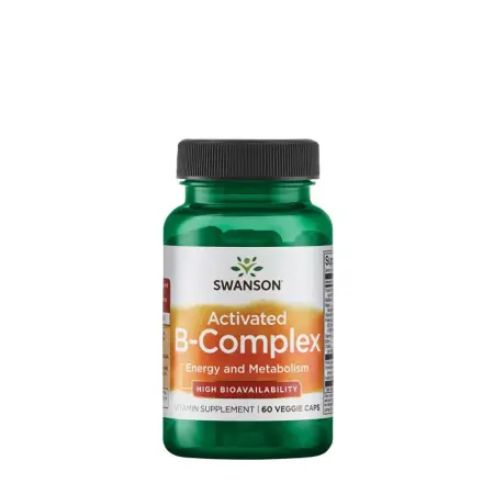 Swanson Activated B-Complex High Bioavailability (60 Veggie Capsules) - Swanson