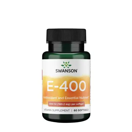 Swanson E-400 400 IU (60 Softgels) - Swanson