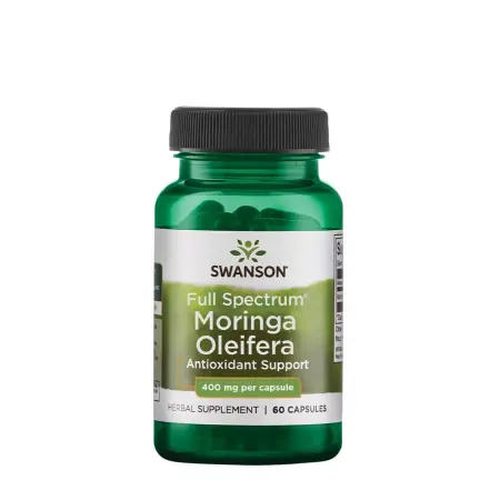 Swanson Full Spectrum Moringa Oleifera 400 mg (60 Capsules) - Swanson