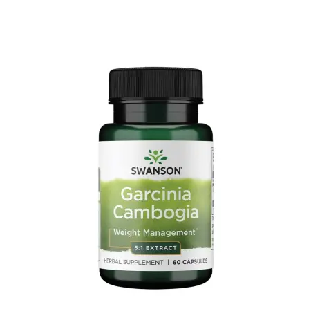 Swanson Garcinia Cambogia 5:1 Extract 80 mg (60 Capsules) - Swanson