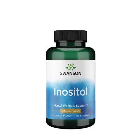 Swanson Inositol 650 mg (100 Capsules) - Swanson