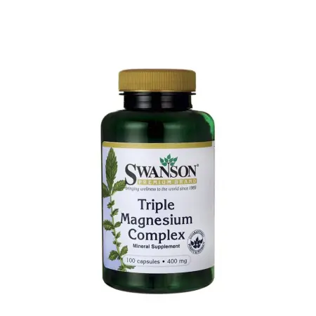 Swanson Triple Magnesium Complex (100 Capsules) - Swanson