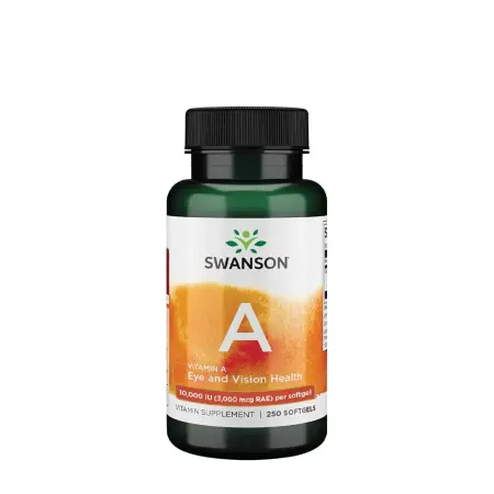 Swanson Vitamin A (250 Softgels) - Swanson