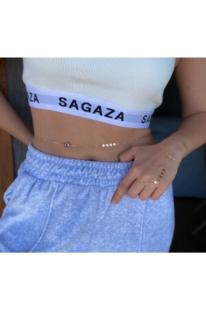 Swarovski Stone Waist Chain and Hand Accessory Set - Pop Up Store