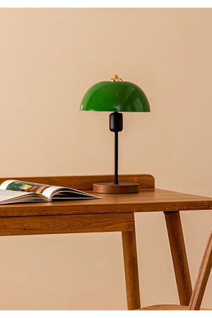 مصباح طاولة من الفطر الكلاسيكي المزخرف من MNZ-Swiss AYD-2796 - HOMİNG