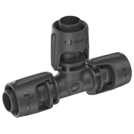 T şeklinde bağlantı parçası GARDENA 13201-20 13mm x 1/2'', 2 adet. - Gardena
