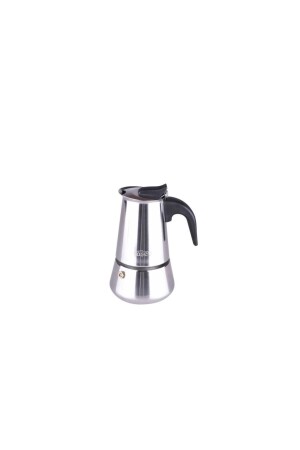 T1905 Stilo Moka Pot 2 Cups (STEEL) KEA-KHV-BAMBOO-000257 - Taşev