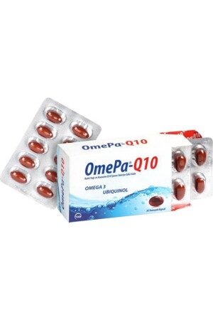 Tab Ilac -q10 Omega3 Ubiquinol Fish Oil 30 Capsules - Omepa