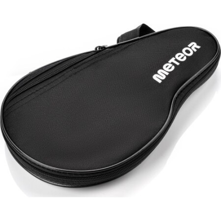 Table tennis racket and ball case Cover Meteor Pro, black, 16004 - Meteor