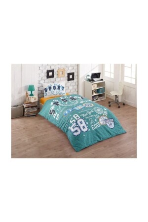 Taç Crystal Single Duvet Cover Set Sporty Mint nev. 012 - Kristal By Taç