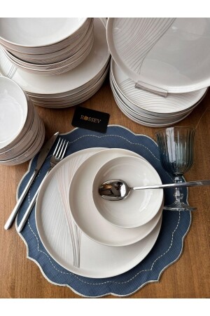Tafelservice Modern Line 24-teilig für 6 Personen POR-101432 - ROSSEV