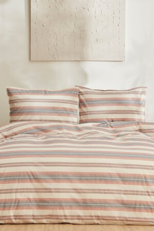Tahara Double Duvet Cover Set Terracotta 200. 22. 01. 0154 - Karaca Home