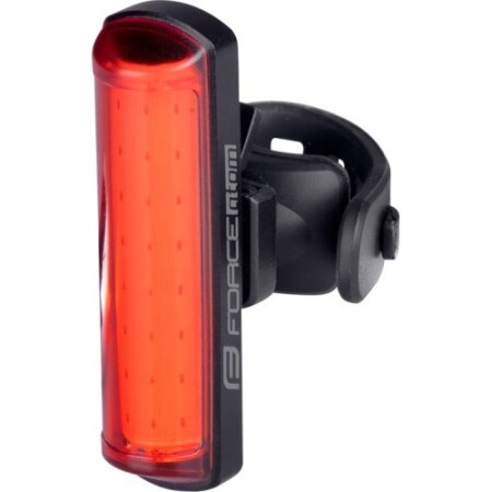 Taillight FORCE ATOM 40LM USB, black - Force
