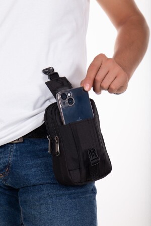 Taktische Gürteltasche aus Cordura mit Handyfach - Adelina Bags