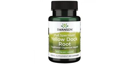 Tam Spektrumlu Sarı Kuzukulağı Kökü, 400 mg - 60 kapsül - Swanson