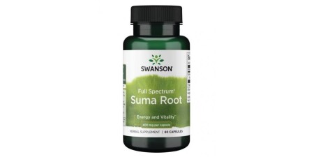 Tam Spektrumlu Suma Kökü, 400 mg - 60 kapsül - Swanson