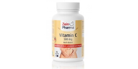 Tamponlanmış C Vitamini, 500 mg - 90 kapsül - Zein Pharma