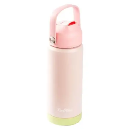 Tantitoni Light Pink Stainless Steel Thermos with Handle 500ml - TANTITONI