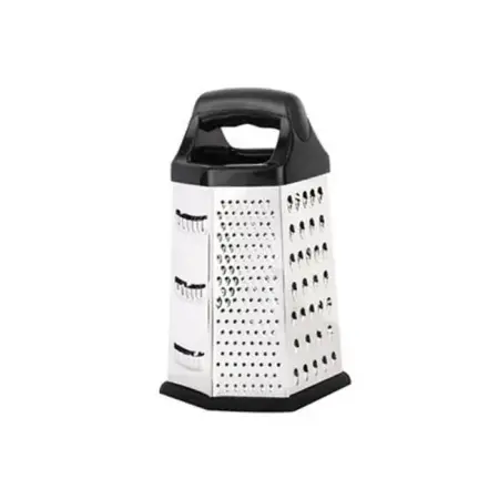Tantitoni Multi-Purpose Steel Grater - Smoked - 12.5x10.6x20 cm - TANTITONI