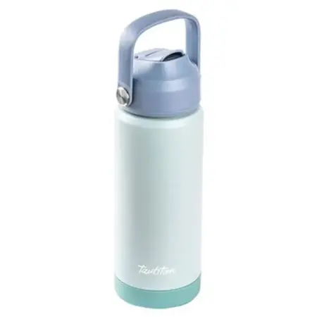 Tantitoni Stainless Steel Thermos with Blue Handle, 500ml - TANTITONI