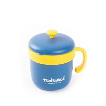 Tantitoni Tedemeı Paslanmaz Çelik Yuvarlak Yemek Taşıma Kabı 260ml - TANTITONI