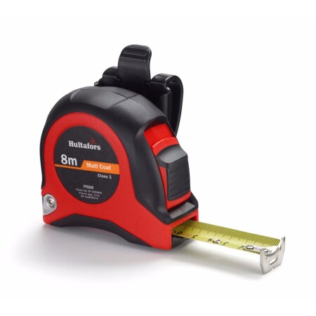 Tape measure HULTAFORS PR, 8m - Hultafors