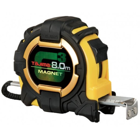 Tape measure with magnet 8m TAJIMA G3Lock 27 - Tajima