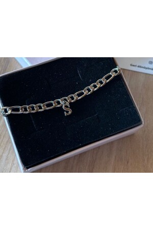 Tarnishable steel letter bracelet lover - couple - friend - bracelet - Hediyedukkani