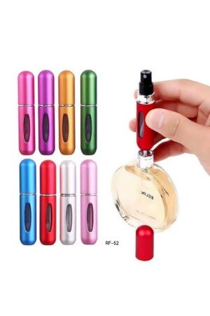 MNZ- Portable Mini Rechargeable Travel Type زجاجة عطر احتياطية 5 مليليتر مشرقة - Aily Cosmetics
