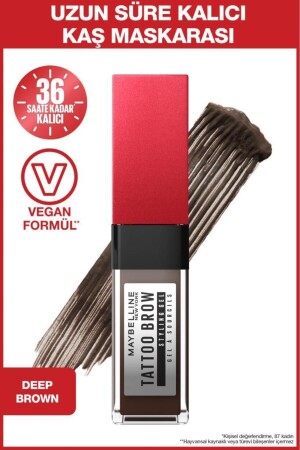 Tattoo Brow 36h Styling Gel - 260 Deep Brown - Maybelline New York