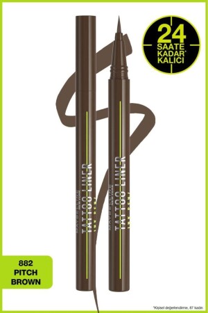 Tattoo Liner Ink Pen Eyeliner Brown - Maybelline New York