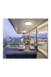 Tavana Sıfır Led Plafonyer Avize Banyo-balkon-wc Aydinlatma 3200k Gün Işığı Yüksek Lumen Güçlü Işık vies3200k18 - Viesteknoloji