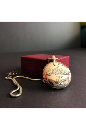 Tcdd Covered Chain Pocket Watch 126621 - Devrizaman