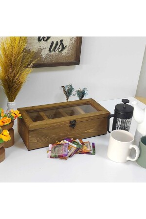Tea Bag Box, Wooden Organizer, Herbal Tea Box TYC00823026480 - temamall