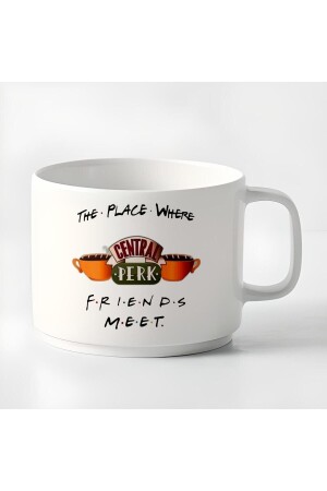 Tea Coffee Espresso Cup Friends Meet Mug - Hediyexpres