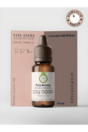 Tea Tree Oil 100% Pure Certified Natural Essential Oil - Tea Tree Oil 10ml - Pure Aroma