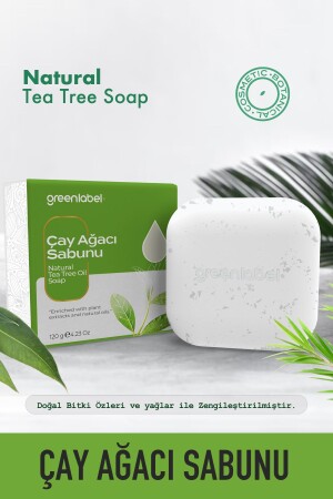 Tea Tree Soap Natural Acne and Anti-Acne 120 Gr. - Green Label