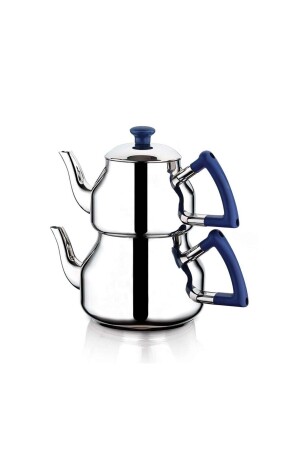 Teapot Marmaris Small Size 1.9 Lt. Stainless Steel K-313Blue - Özkent