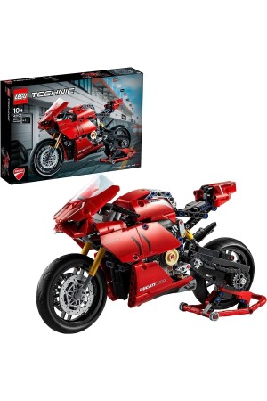 ® Technic Ducati Panigale V4 R 42107 - Car Building Set for Adults (646 Pieces) - LEGO