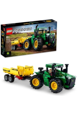 ® Technic John Deere 9620R 4WD Tractor 42136 - Collectible Model Building Set (390 Pieces) - Lego